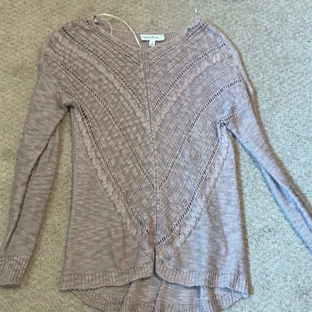 Blush sweater